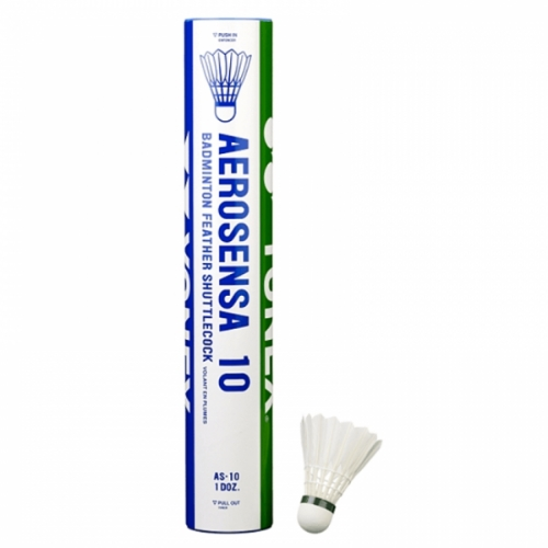 12 כדורי נוצה YONEX AEROSENSA 10