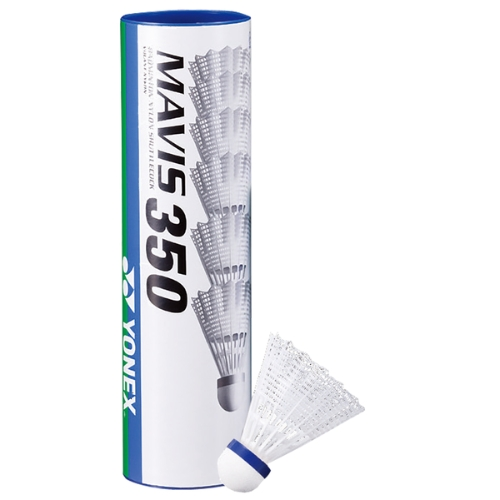 6 כדורי דמוי נוצה (עשוי מפלסטיק) YONEX MAVIS-350