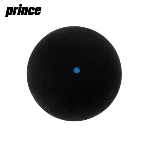 כדור לסקווש ומטקות חופים נקודה 1 כחולה Prince Squash Ball Rebel