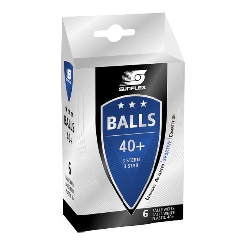 אריזת 6 כדורים (3 כוכבים) SUNFLEX 3-STAR 40+