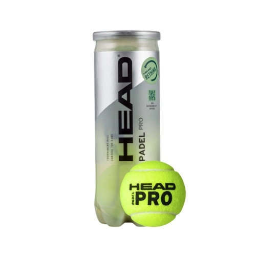 מארז 3 כדורי פאדל HEAD Padel Pro